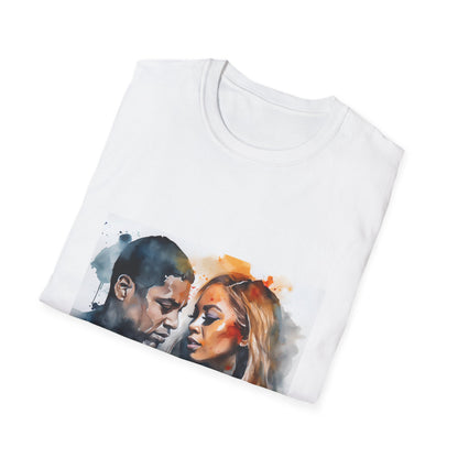 👑 Queen Bey & King Jay: A Watercolor Rhapsody of Love and Legacy