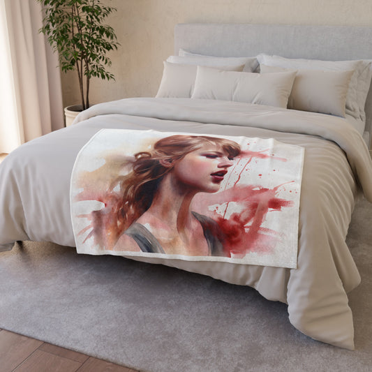 this blanket is a must-have for any Swiftie. Made with soft and durable materials