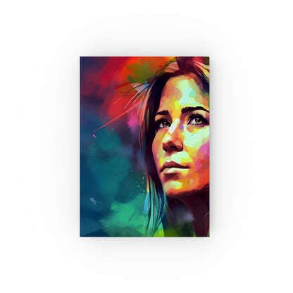 "Aniston Afterglow Neon Fan Journal - High-Quality & Stylish Notebook for Friends Fans"