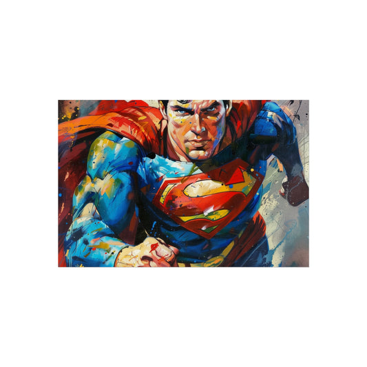 Superman Painting 3 Poster
