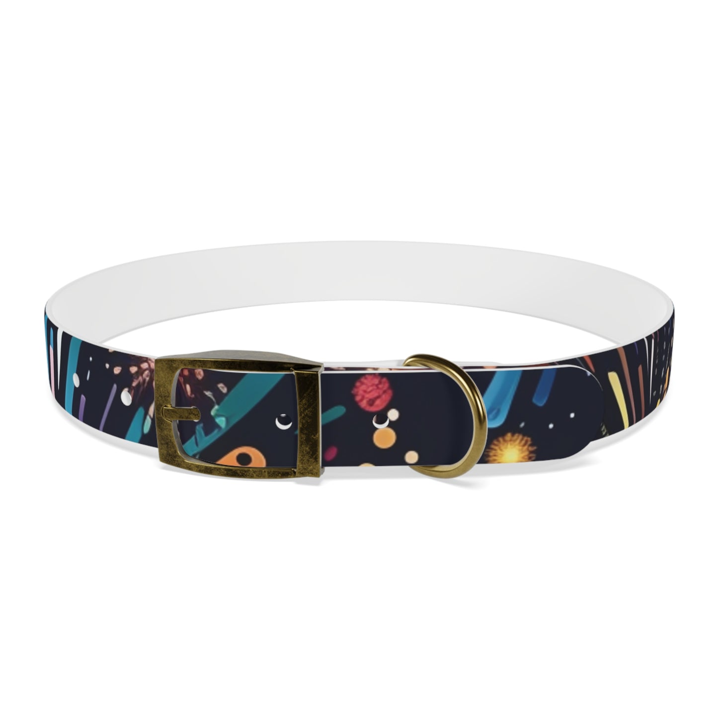 Dazzling Fireworks Dog Collar