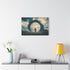 Mystic Monk Opening Cosmic Gate — Canvas Wall Art — Product Detail View 7