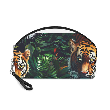 Wild Tiger Print Makeup Bag | Makeup Bag | Accessories, All Over Print, AOP, Cosmetics, Pouches, Sublimation, Travel Accessories, With zipper | Prints with Passion