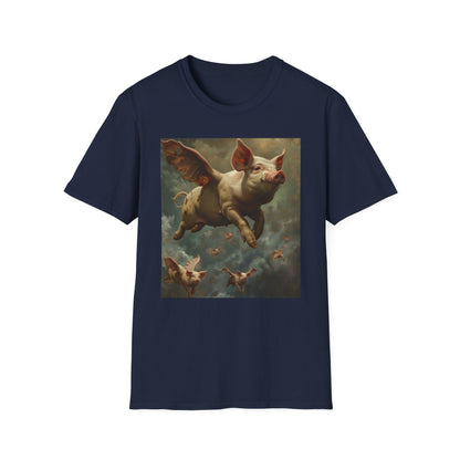 Surreal Flight: Flying Pigs T-Shirt