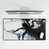 Shadow Creature Rising from Ink Puddle — XL & XXL Desk Mat — Product Detail View 5