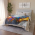 Solar Wings Casting Prism Shadows Plush Fleece Throw Blanket