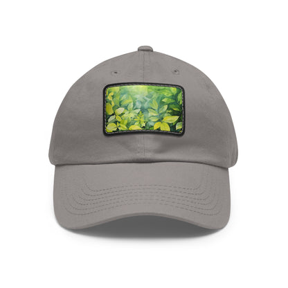 Summer Breeze Watercolor Foliage Cap