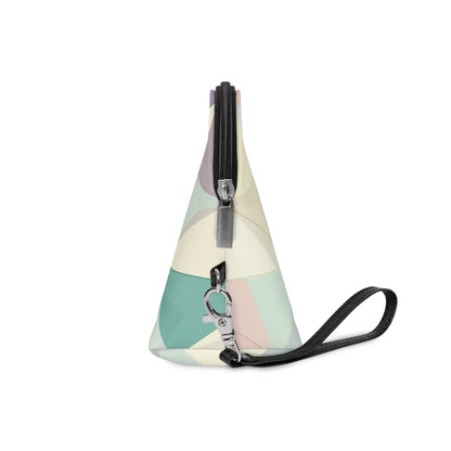 Pastel Geometrics Makeup Bag: Chic & Stylish Accessory