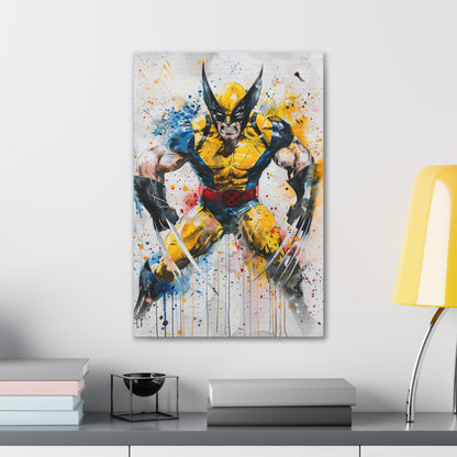 Wolverine Canvas Print : Untamed Fury