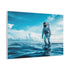 Astronaut Walking on Ocean Surface — Canvas Wall Art — Product Detail View 6
