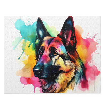 Adorable German Shepherd Jigsaw Puzzle