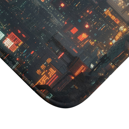 Future City Bath Mat