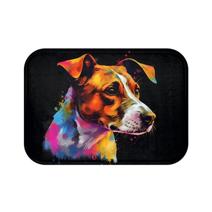 Jack Russell Jump Bath Mat