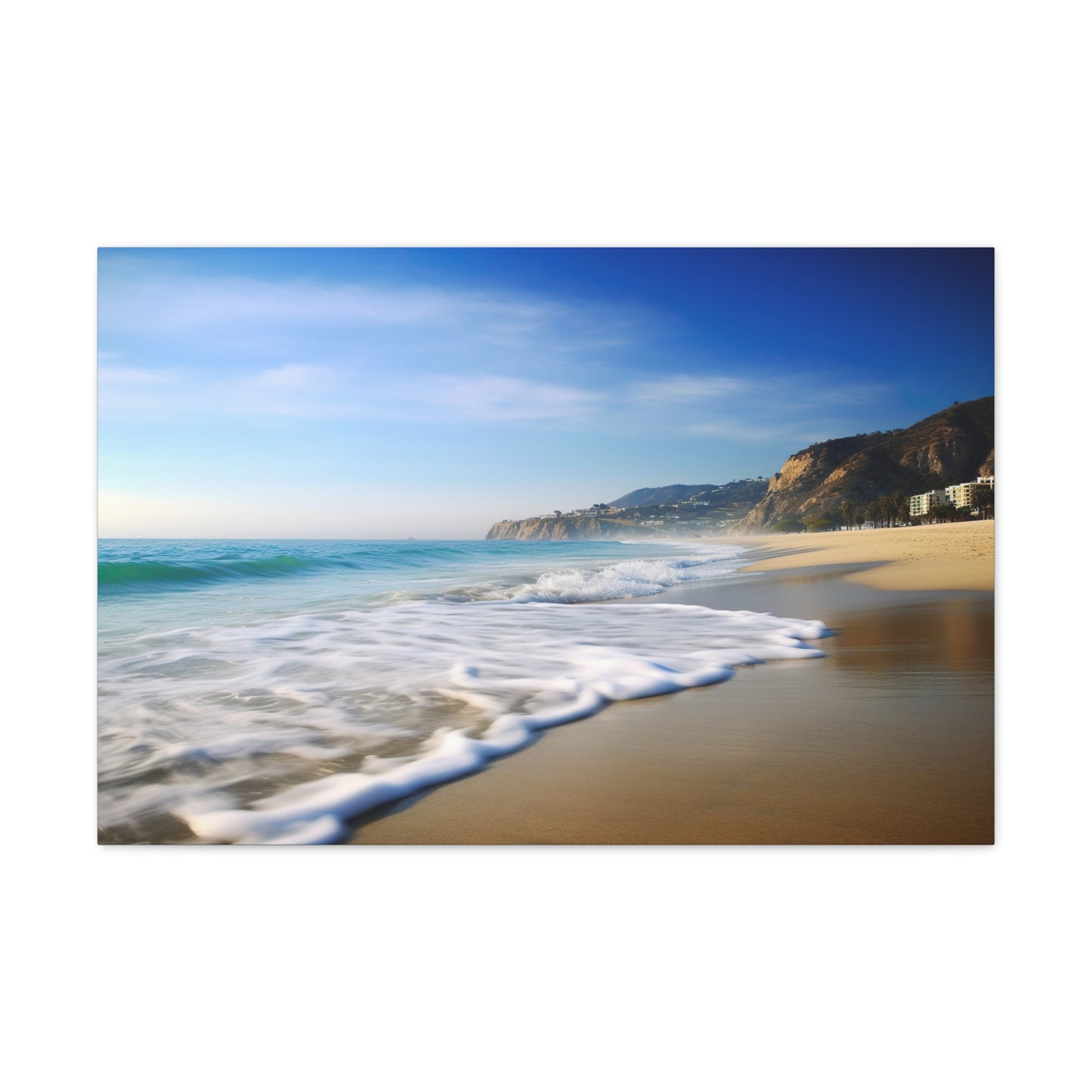 Malibu Inn Canvas: Beach Paradise at Home | Canvas | Art & Wall Decor, Canvas, Fall Picks, Hanging Hardware, Home & Living, Indoor, Top Spring Products, Valentine's Day promotion | Prints with Passion