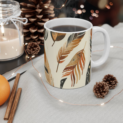 Boho Feather Dream Coffee Mug