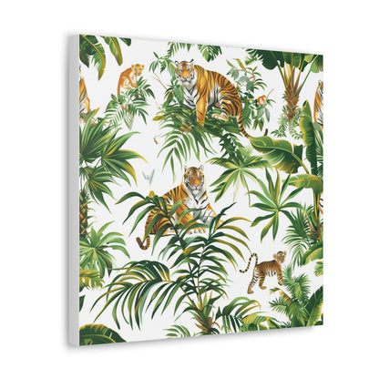 Tiger Jungle Safari Canvas Print