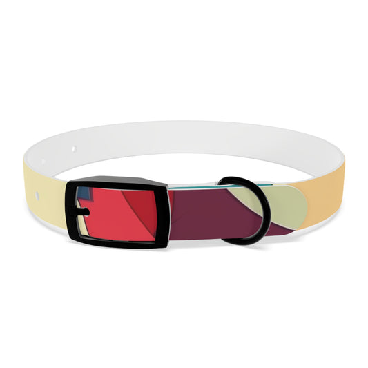 Retro Waves Dog Collar: Vibrant, Stylish and Fun!