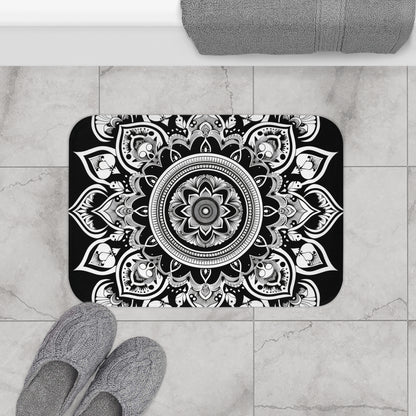 Mandala Meditation Bath Mat | Bath Mats | Bath, Bathroom, Home & Living, Indoor, Sublimation | Prints with Passion