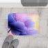 A Breathtaking Alien Landscape 5 on a Distant Planet Fe — 61×43 Memory Foam Bath Mat — Modern Bathroom Floor Lifestyle View