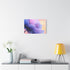 A Breathtaking Alien Landscape 5 on a Distant Planet Fe — 24×16 Canvas Wall Art — Living Room Wall Lifestyle View