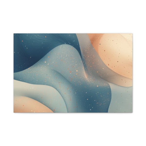 A Calm and Soothing Illustration Designed for a Daily Me — 24×16 Canvas Wall Art — Front Gallery-Wrapped Canvas View