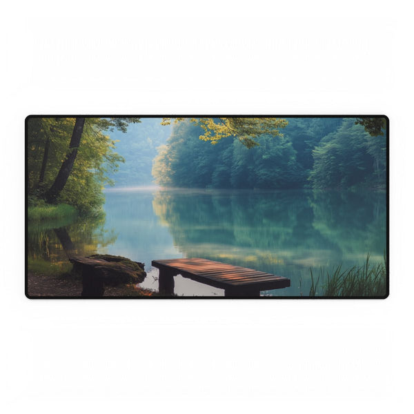 A Calm Serene Scene of Nature Inviting Relaxation P (Edition III) — XXL Gaming Desk Mat — Full Top-Down Artwork View