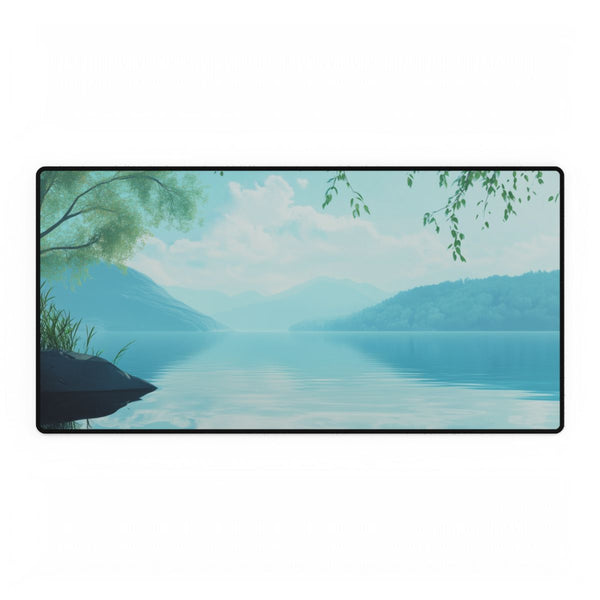 A Calm Serene Scene of Nature Inviting Relaxation P (Edition IX) — XXL Gaming Desk Mat — Full Top-Down Artwork View