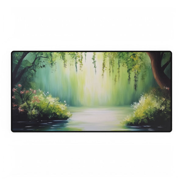 A Calm Serene Scene of Nature Inviting Relaxation P (Edition V) — XXL Gaming Desk Mat — Full Top-Down Artwork View