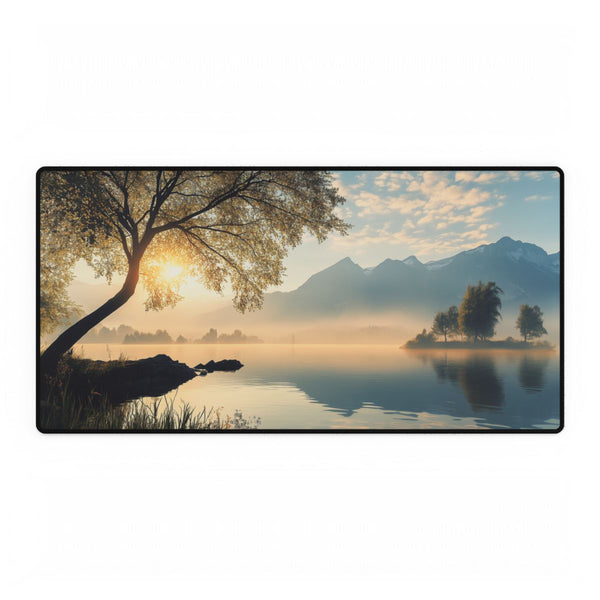 A Calm Serene Scene of Nature Inviting Relaxation P (Edition X) — XXL Gaming Desk Mat — Full Top-Down Artwork View