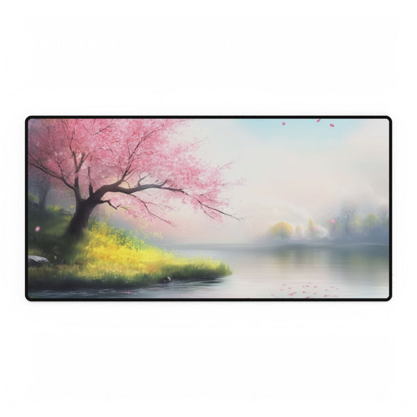 A Calm Serene Scene of Nature Inviting Relaxation P (Edition XII) — XXL Gaming Desk Mat — Full Top-Down Artwork View