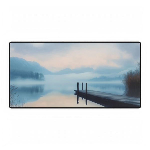 A Calm Serene Scene of Nature Inviting Relaxation P (Edition XVIII) — XXL Gaming Desk Mat — Full Top-Down Artwork View
