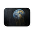 Surreal Weeping Earth Ecological Art (Edition IX) — 61×43 Memory Foam Bath Mat — Top-Down Velvet Microfibre Artwork View
