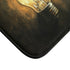 Glowing Edison Lightbulb in Dark Room (Edition IV) — 61×43 Memory Foam Bath Mat — Cushioned Memory Foam & Microfibre Close-Up