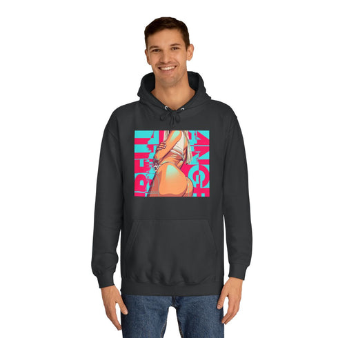 Abella Danger — Heavyweight Graphic Hoodie — Model Streetwear Fit View