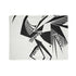 Modern Minimalist Geometric Abstract — Plush Fleece Throw Blanket — Full Flat Artwork View