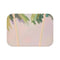 Acrylic Painting of Two Palm Trees Luxury Memory Foam Bath Mat - Top View