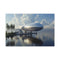 Airship Docked at Sky Island — Canvas Wall Art — Front Gallery-Wrapped Canvas View