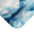 Alaska Mountain Lake Wilderness — Non-Slip Bath Mat — Cushioned Memory Foam & Non-Slip Backing Detail