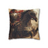 Alexander the Great in Battle Armor, — Double-Sided Cushion Cover — Front Double-Sided Cushion View