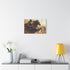Alexander the Great in Battle Armor, — Stretched Canvas Wall Art — Living Room Wall Lifestyle View