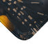 Ancient African Tribal Godlike Figure Luxury Memory Foam Bath Mat - Microfibre Texture Close-Up