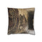 Ancient Astronaut Mural Uncovered in Ruins — Double-Sided Cushion Cover — Front Double-Sided Cushion View