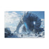 Ancient Colossus Awakening from Ice (Edition II) — 24×16 Canvas Wall Art — Front Gallery-Wrapped Canvas View