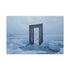 Ancient Door in Middle of Ice — 24×16 Canvas Wall Art — Front Gallery-Wrapped Canvas View