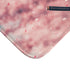 Samurai Warrior Under Falling Cherry Blossoms — 61×43 Memory Foam Bath Mat — Cushioned Memory Foam & Microfibre Close-Up