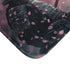 Samurai Warrior Under Falling Cherry Blossoms — 61×43 Memory Foam Bath Mat — Cushioned Memory Foam & Microfibre Close-Up
