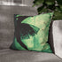 Android Ballerina in Spotlight — 40×40 Cushion Cover — Sofa & Living Room Lifestyle View