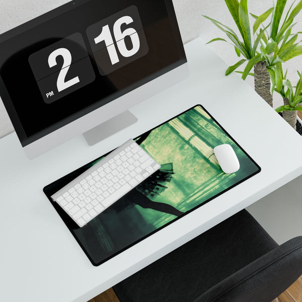 Android Ballerina in Spotlight — XXL Gaming Desk Mat — Gaming & Workspace Desk Setup View
