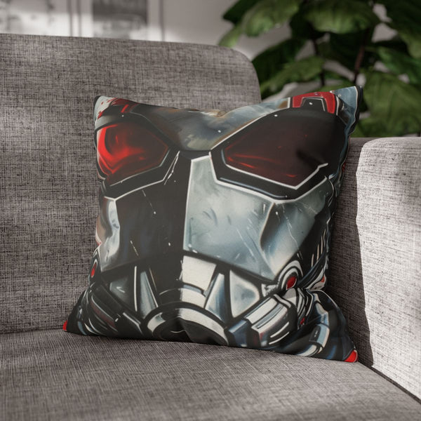 Ant Man Fine Art — 40×40 Cushion Cover — Sofa & Living Room Lifestyle View