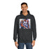 Anthony Davis Watercolor — Heavyweight Graphic Hoodie — Model Streetwear Fit View